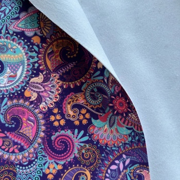 Zimní softshell s fleecem ornament