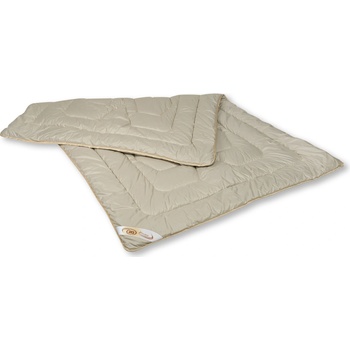 2G Lipov Vlněná přikrývka Camel termoregulační přírodní materiály celoroční 150x200