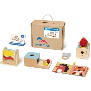 2Kids Toys Montessori set hraček pro nejmenší 5 m +
