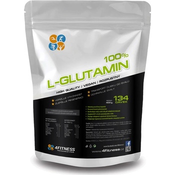 4fitness.cz Glutamin 400 g