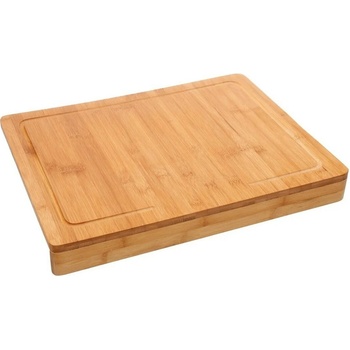 5five Simply Smart Bambusové prkénko BOOBA 45x34 cm hnědé