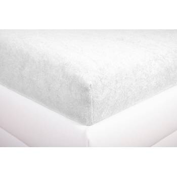 Aaryans Economy Froté prostěradlo bílé 180x200