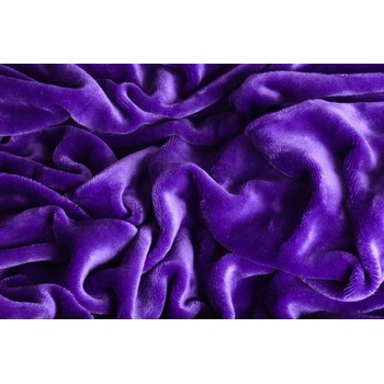 Aaryans Mikroplyšové prostěradlo tmavě fialové 180x200