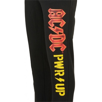 AC/DC 034 tepláky Logo PWR/UP černé