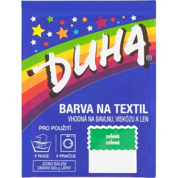 AC MARCA Duha barva na textil zelená