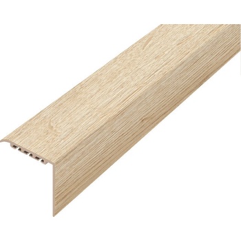 Acara schodová lišta Ap20 PVC dub jasný 30x30 mm 1,8 m