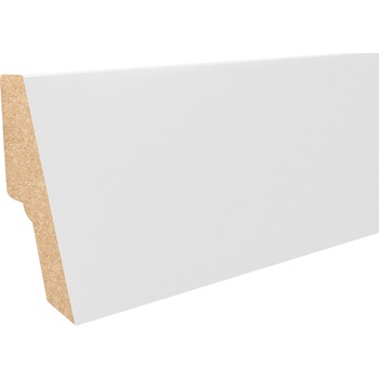 Acara soklová lišta 13 AP34 MDF fólie bílá 40 mm 18 mm 2,7 m