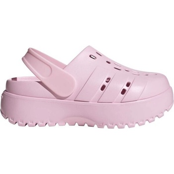 adidas Adilette Clog Platform dámské pantofle růžová