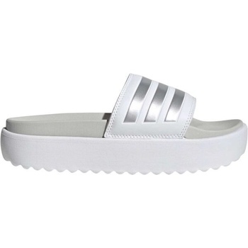 adidas Adilette Platform dámské pantofle bílá