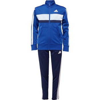 adidas dětská souprava 3-Stripes Tiberio modrá bílá tmavě modrá