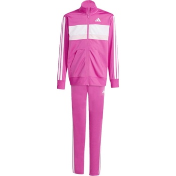 adidas dětská souprava 3 Stripes Tiberio růžová bílá