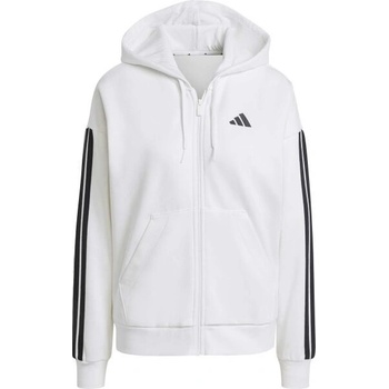 adidas Essentials 3-STRIPES Hoodie bílá