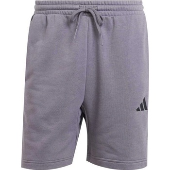 adidas ESSENTIALS 3-STRIPES shorts tmavě šedá