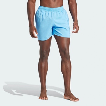 adidas plavecké šortky Solid CLX Short-Length bílo modré