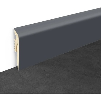 Afirmax soklová lišta tmavě šedá 60 mm 2,2 m