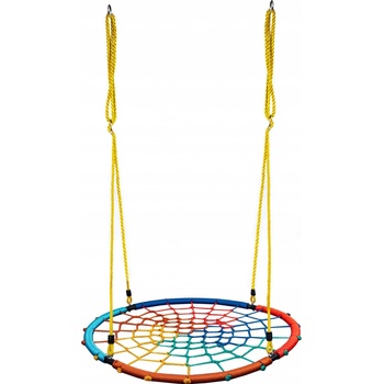 Aga Závěsný houpací kruh 100 cm Čtyřbarevný
