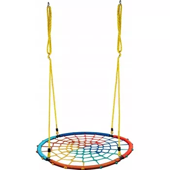 Aga Závěsný houpací kruh 100 cm Čtyřbarevný