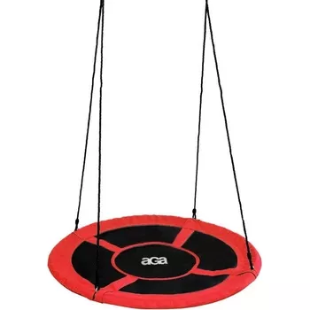 Aga závěsný houpací kruh 120 cm červená