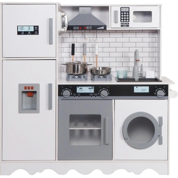 Aga4Kids Dětská dřevěná kuchyňka MR6160 Bílá