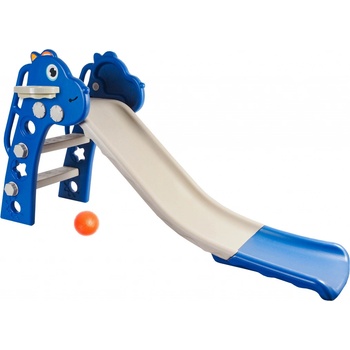 Aga4Kids Skluzavka s madlem 130 cm DS3701 Modrá