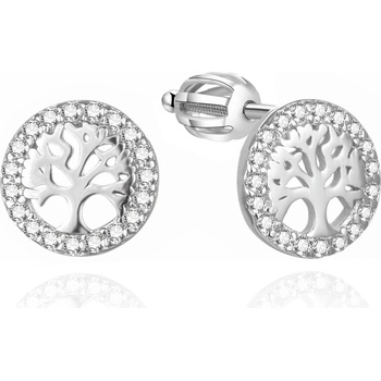 AGATO Stříbrné náušnice stromy života AGUP3545S