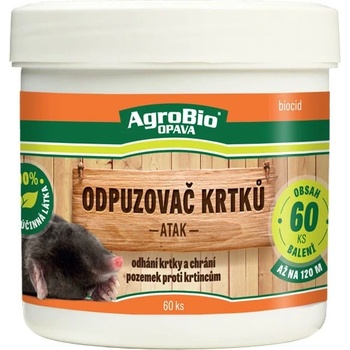 AgroBio ATAK - odpuzovač krtků 60ks