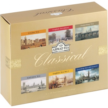Ahmad Tea Classical černé čaje 6 x 10 x 2 g