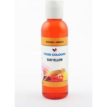 Airbrush barva tekutá Food Colours Sun Yellow 135 ml