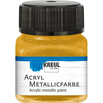 Akrylová barva 20 ml metalická zlatá Kreul zlatá 20 ml