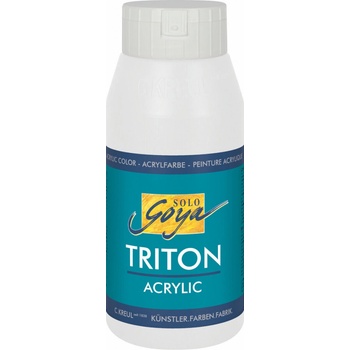 Akrylová barva Solo Goya TRITON 750 ml White
