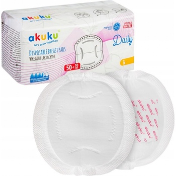 Akuku Prsní vložky Daily 60ks