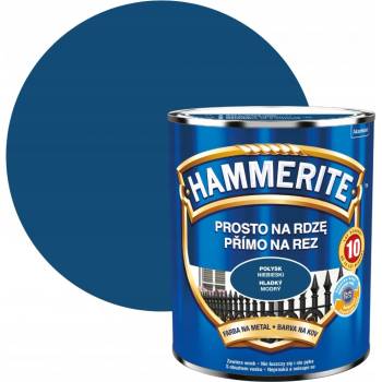 Akzo Nobel Hammerite přímo na rez 0,7L hladká modrá