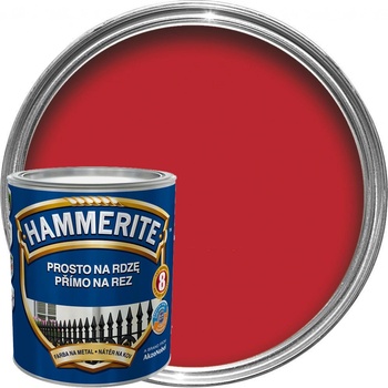 Akzo Nobel Hammerite přímo na rez hladký 0,25L Červený Červený