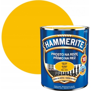 Akzo Nobel Hammerite Přímo na rez hladký 0,7L žlutá