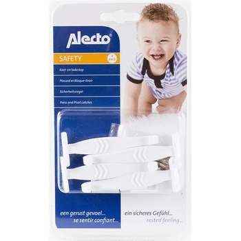 Alecto bezpečnostní zámek na šuplík 4 ks v balení BV14