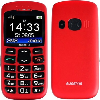 ALIGATOR A670 Senior červená