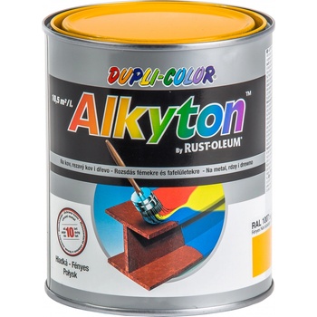 Alkyton hladký lesklý RAL 1007 žlutá narcisová 750 ml