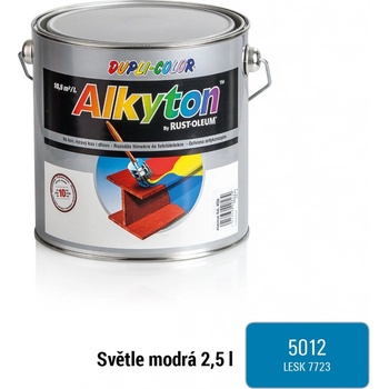 Alkyton hladký lesklý RAL 5012 světle modrá 750 ml