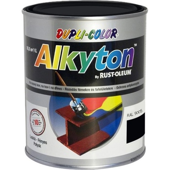 Alkyton hladký matný 0,25l RAL 9010