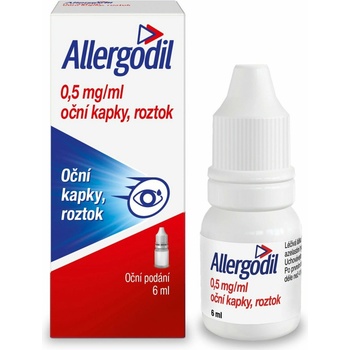 ALLERGODIL OPH 0,5MG/ML OPH GTT SOL 6ML