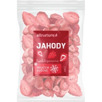 ALLNATURE Jahody sušené mrazem 100 g