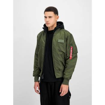 Alpha Industries bunda MA-1 D-TEC dark green / black