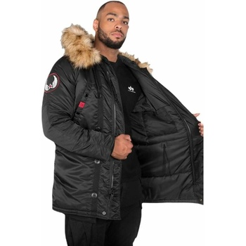 Alpha Industries bunda N-3B Airborne černá