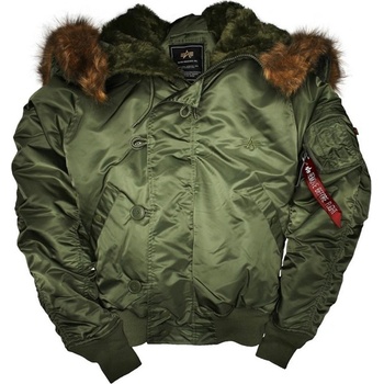 Alpha Industries bunda N2B šalvějová