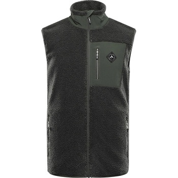 Alpine Pro Ofes pánská hřejivá vesta zelená