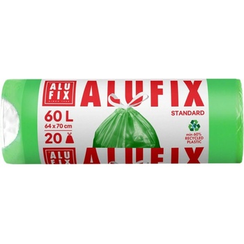 Alufix Pytle Standard stahovací 60l 16µm 20ks zelené