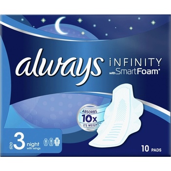 Always Infinity Night velikost 3 vložky s křidélky 10 ks