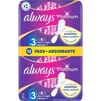Always vložky Platinum Ultra Night 12 ks