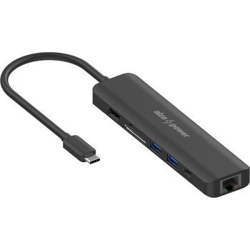 AlzaPower USB-C Dock Station 7v1 (140W) APW-HCC7BX140
