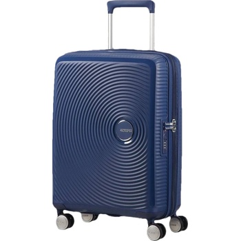 American Tourister Soundbox spinner 55 exp 32G-41001 Midnight Navy 35 l